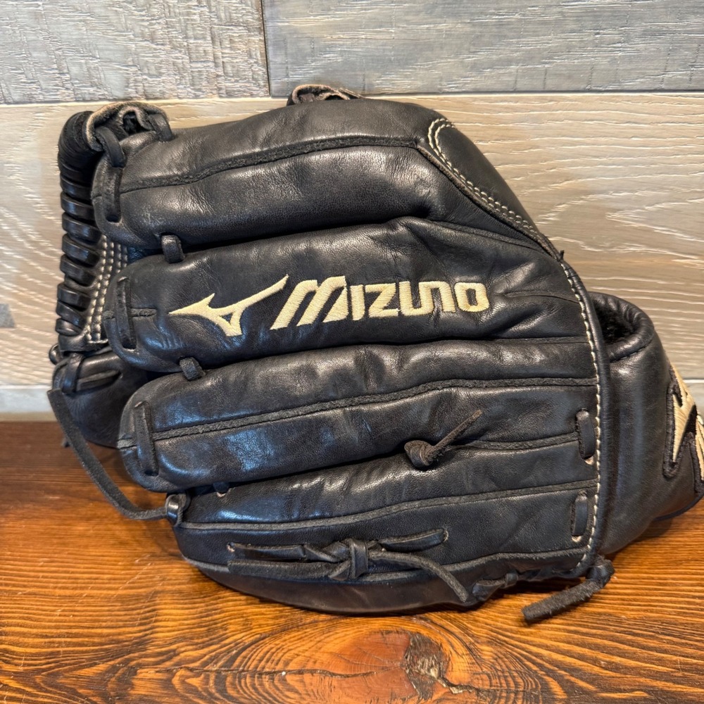 Mizuno MVP Prime Baseball Glove Black Leather 11.75 Inch GMVP1176P RHT